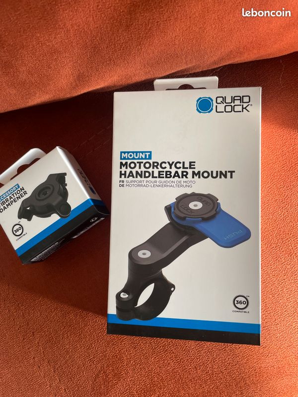 Keenso Support De Lampe De Fourche De Moto, Support De Phare En Alliage D'aluminium Avec Lignes Antidérapantes, Pince De Tube D'extension