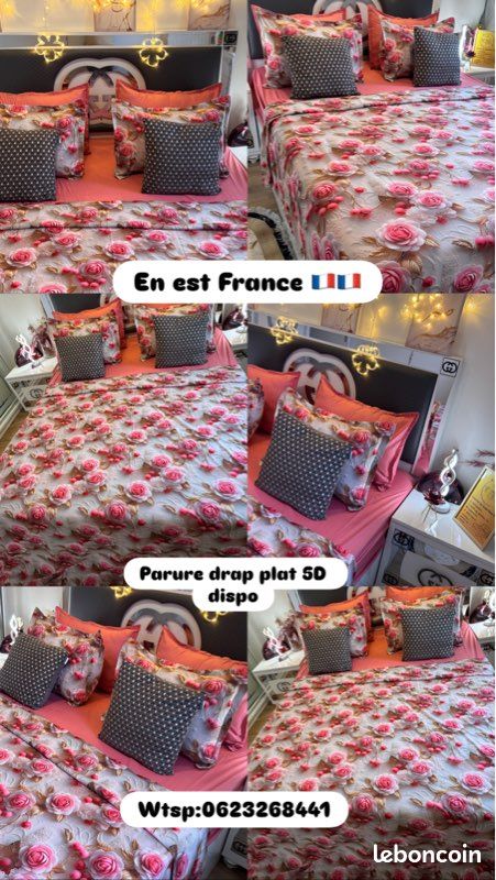 Parure drap plat 6 pièce (image 5)