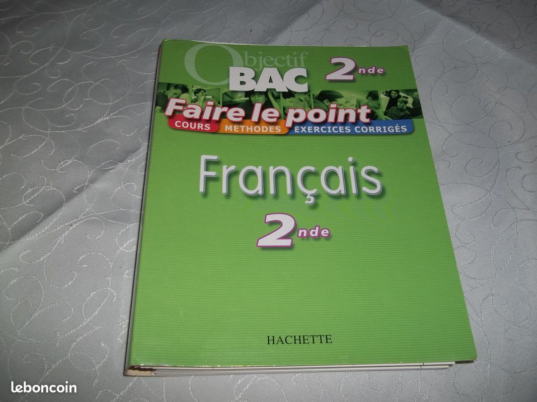 Livres soutien scolaire bac français seconde (image 1)