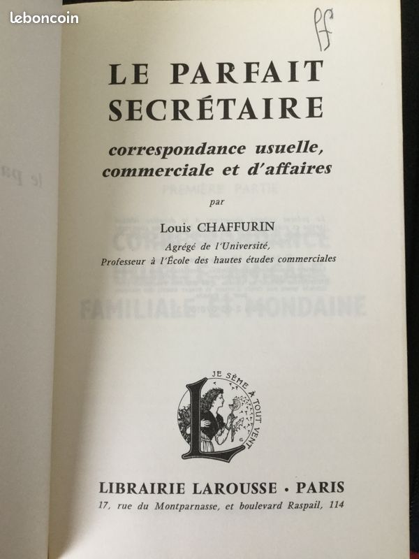 Le Parfait Secrétaire (image 3)