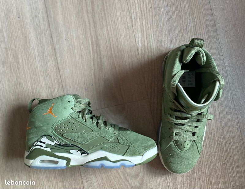 Jordan MVP 678 *Sky J light Olive Neuf Chaussures