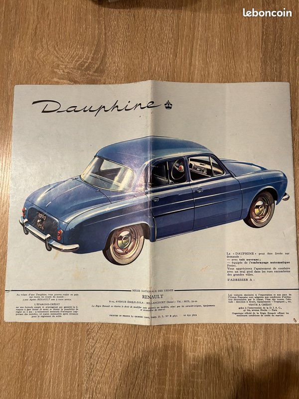 Livre publicitaire Renault Dauphine (image 6)