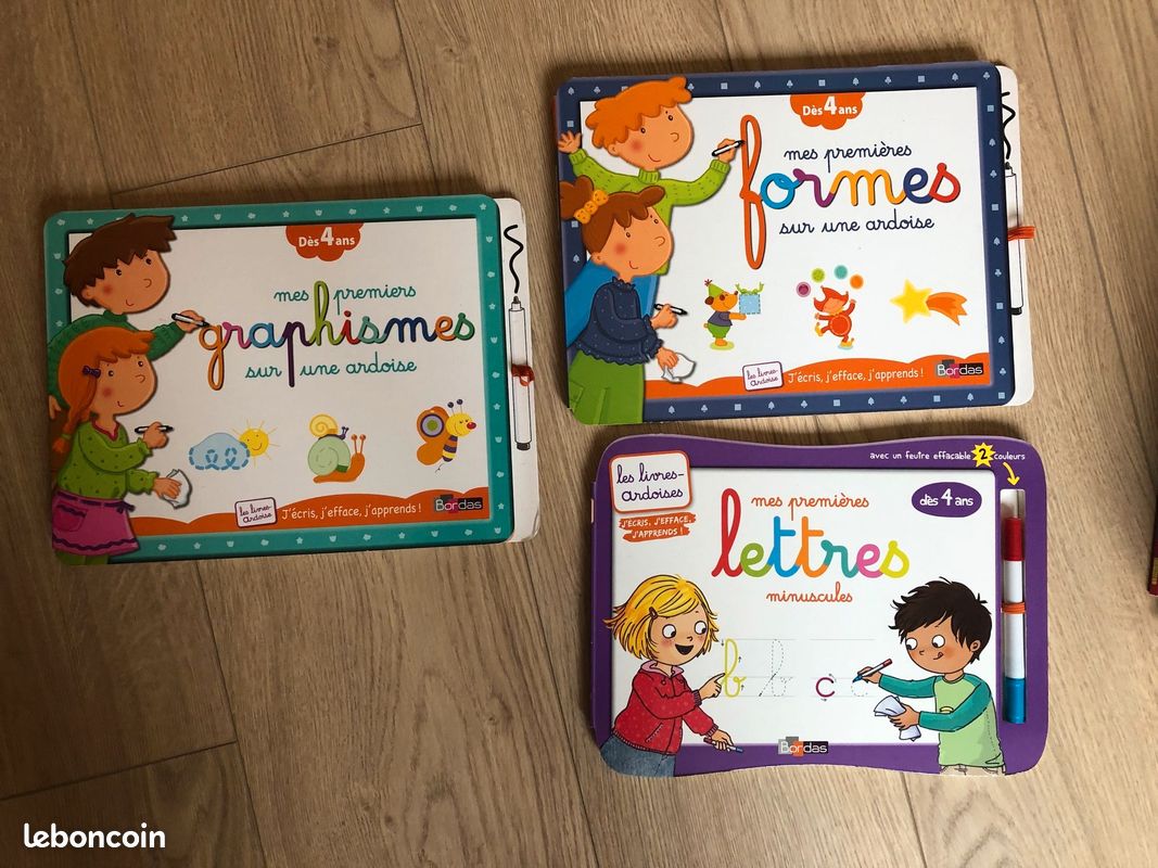 Lot de 3 livres ardoises (image 1)