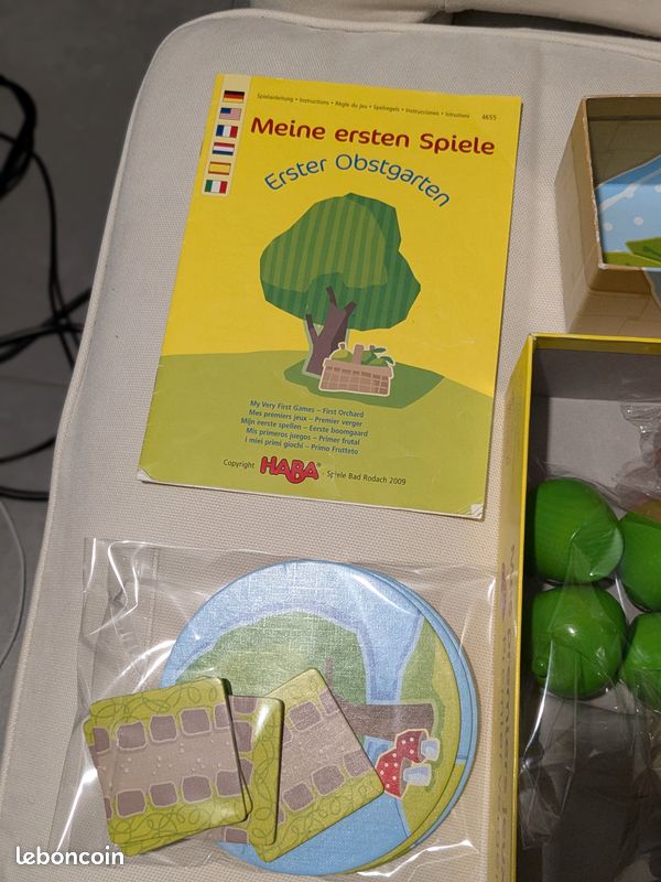 Jeu Premier Verger de HABA - Excellent état sauf la boîte :-) (image 6)