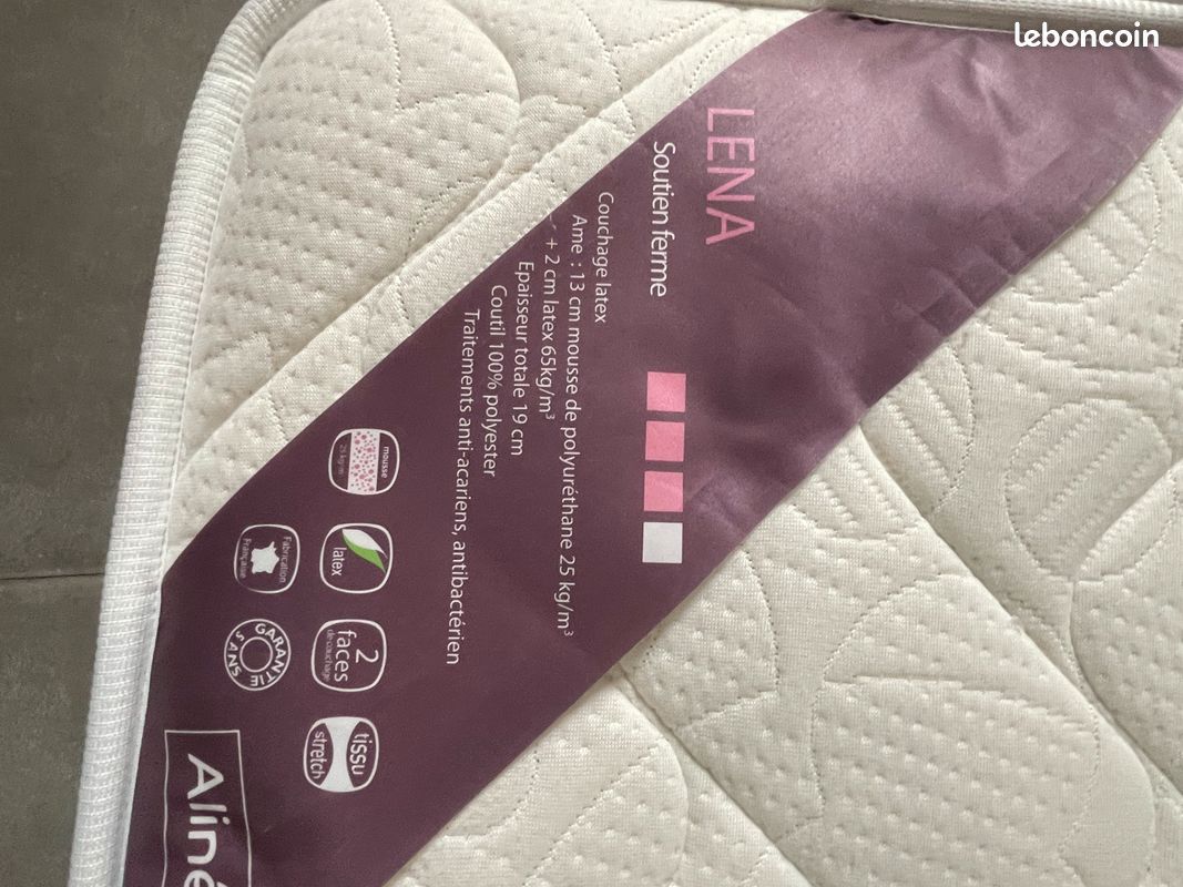 Sommier et matelas 90 cm (image 4)