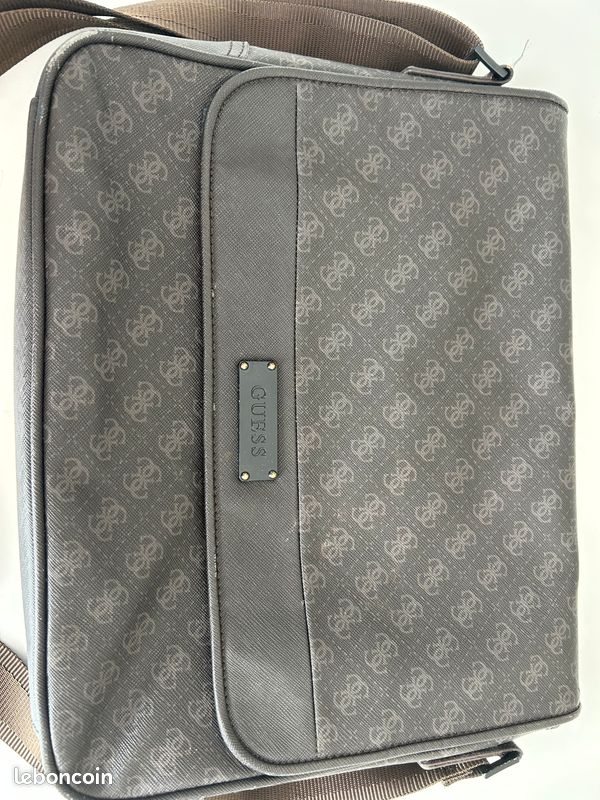 Sac Guess en cuir homme (image 1)