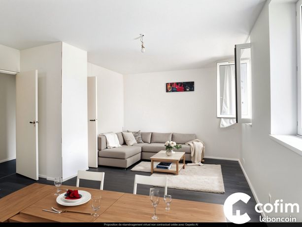 Appartement 2 pièces 45 m²