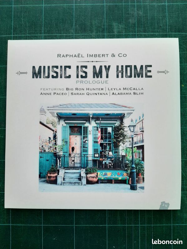 EP 10" Jazz Blues : Raphaël Imbert & Co - Music Is My Home (image 1)