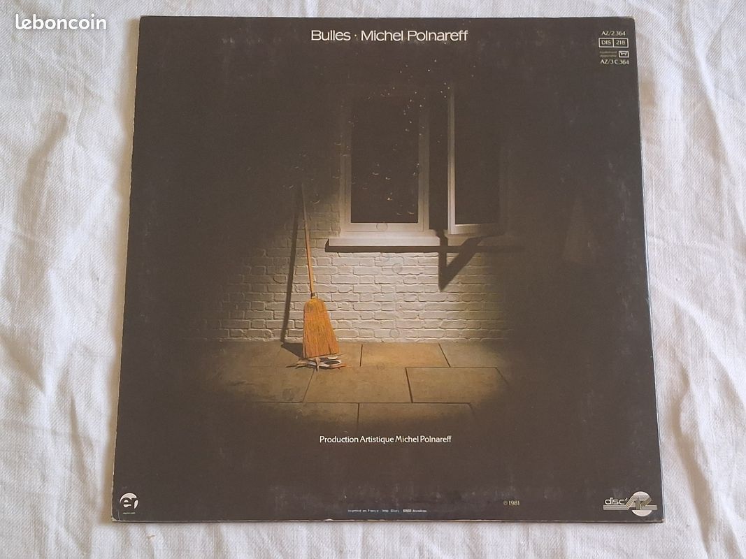 Vinyle 33T - Michel Polnareff - Bulles (image 2)