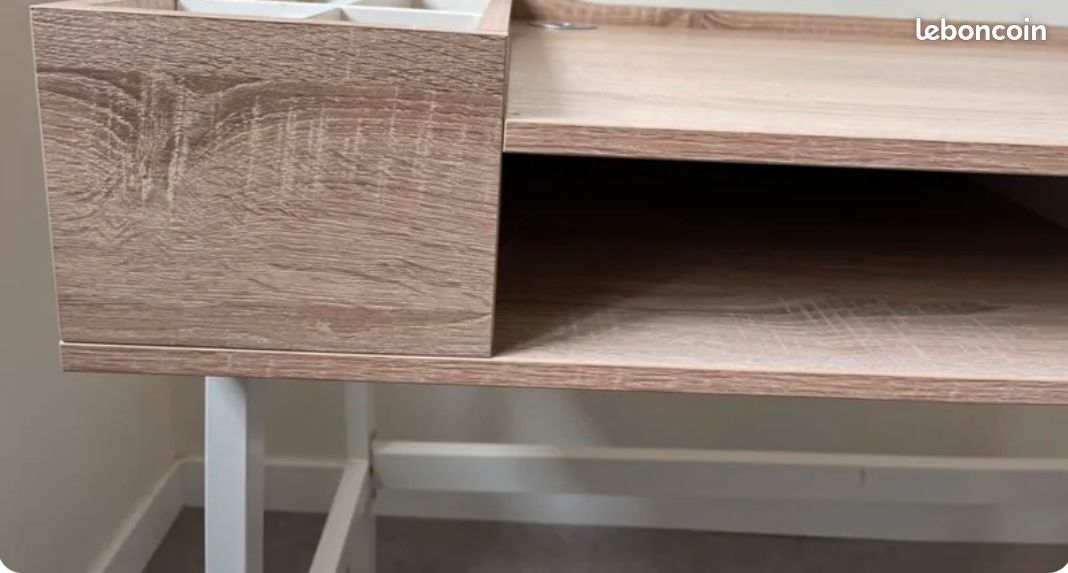 Bureau informatique multi rangement (image 4)