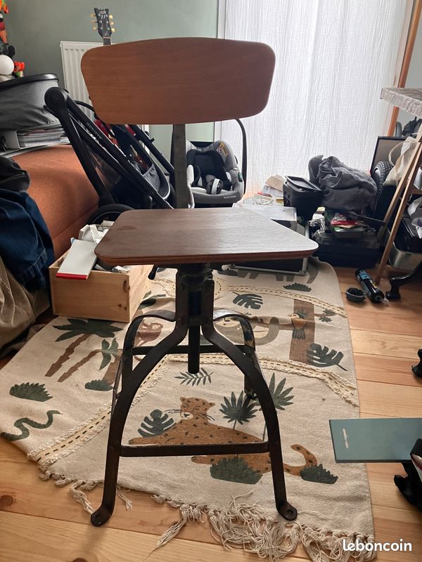 Chaise bureau vintage (image 1)