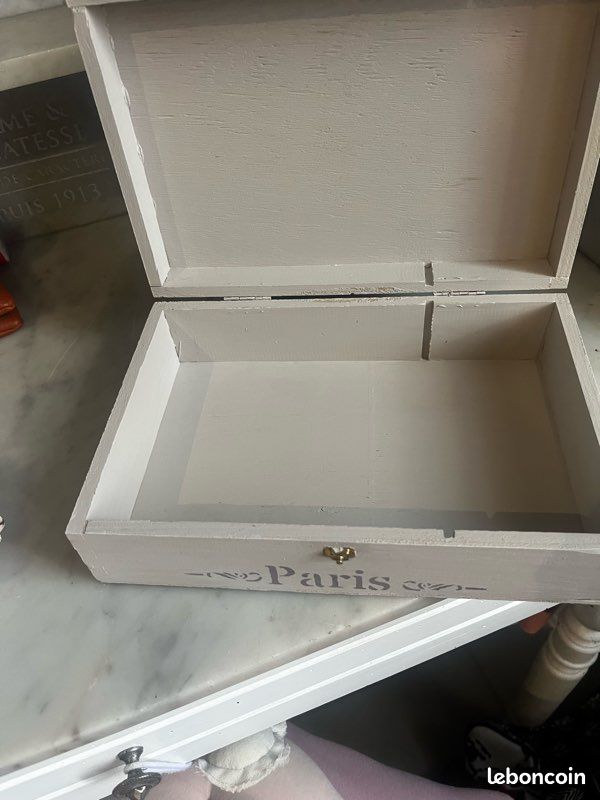Boite rangement shabby chic vintage (image 5)