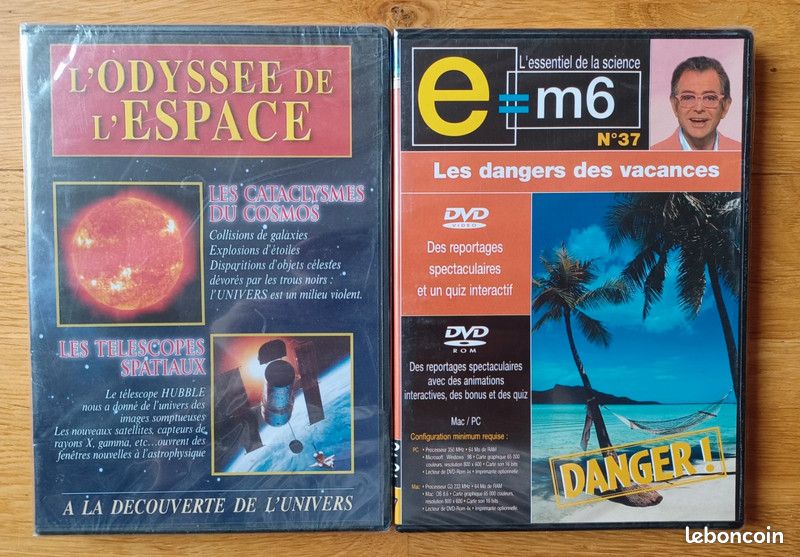 Lot de 2 DVD documentaires Neuf sous Blister [DON] (image 1)
