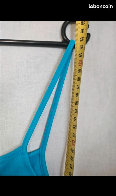 Débardeur femme bleu Women Only – taille 42 - Très bon état (image 8)