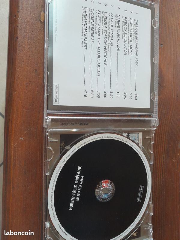 CD Thiefaine meteo für nada (image 3)
