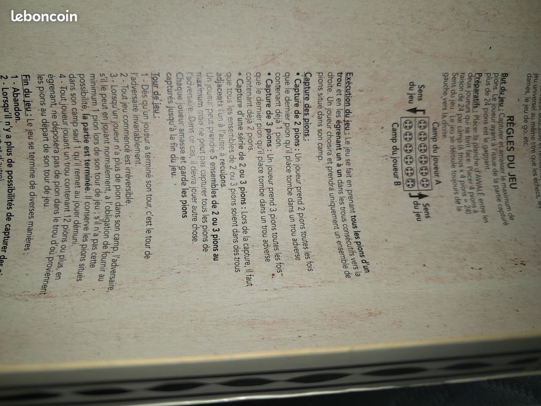 Jeu Awalé Neuf (image 7)