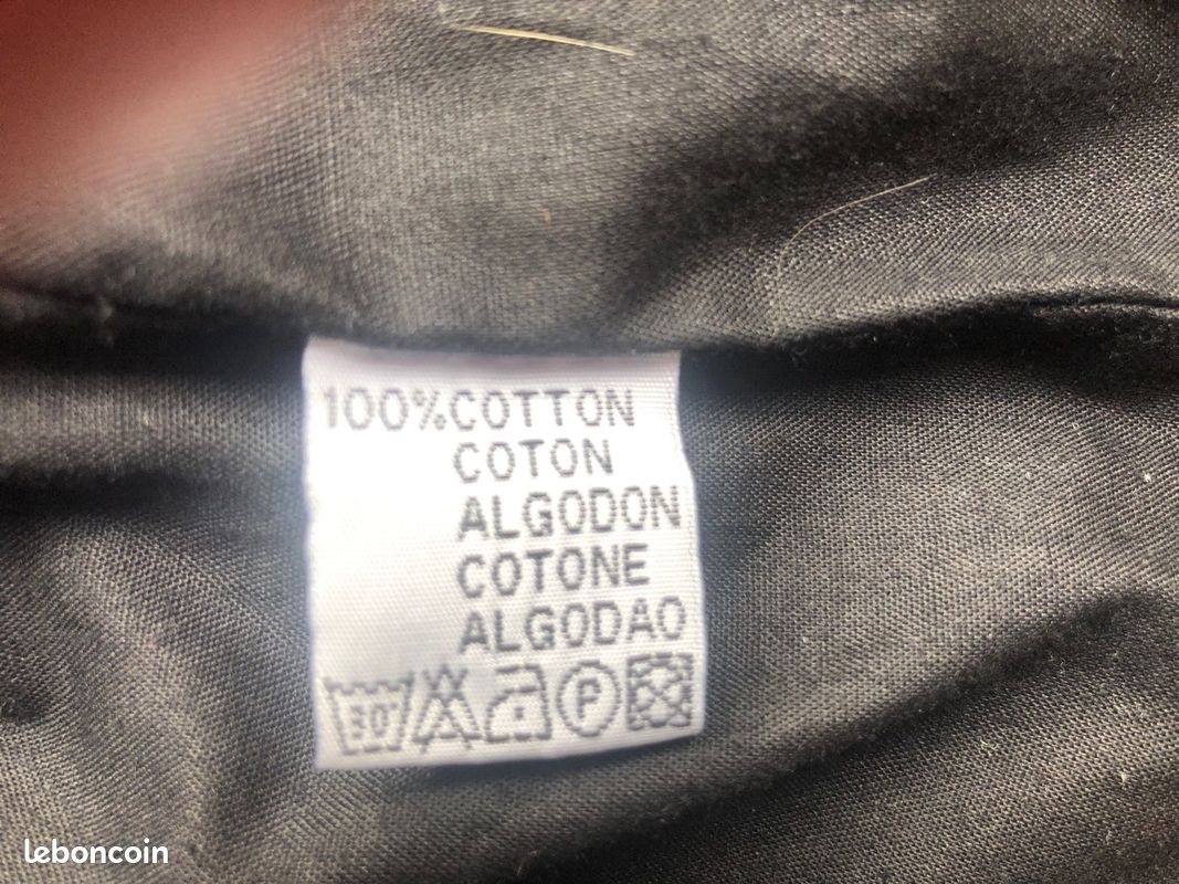 Veste imperméable noire 12-16 ans (image 3)
