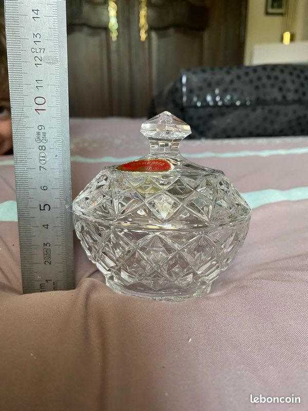Pot en cristal de bohème (image 1)
