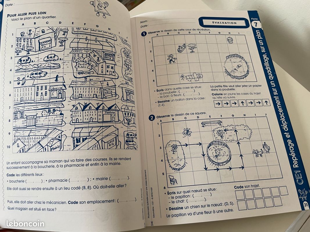 Géométrie CE1 Fiches à photocopier (image 15)