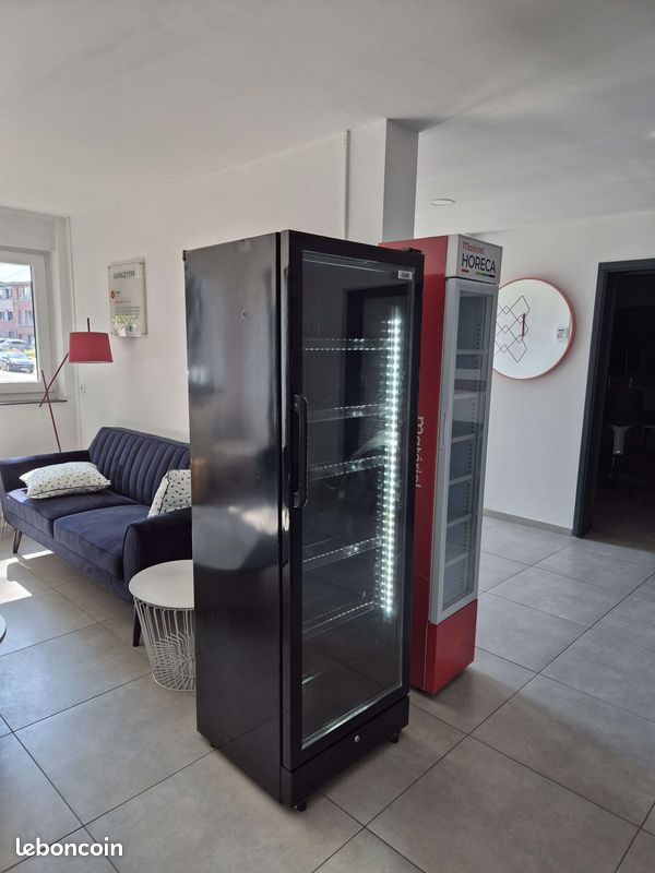 ✅NEUF Frigo Vitrine à Boissons 380 Litres Full Black – 1 Porte – Éclairage LED (image 5)