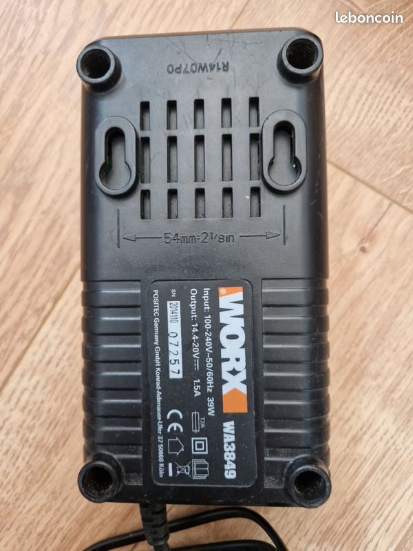 Aokicase Batterie 20V 5000mAh Pour Worx - Remplacement WA3551 WA3553 Lithium-ion Outils Sans Fil