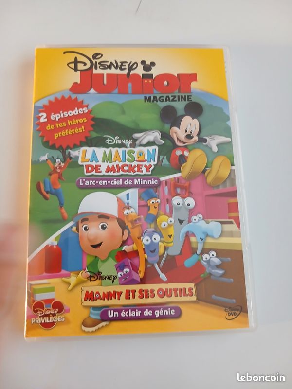 DVD la maison de Mickey Mannie et ses outils (image 1)