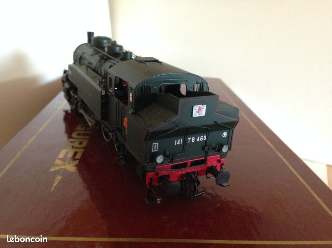 Locomotive Vapeur FULGUREX 141 TA 424 SNCF – Échelle HO, édition Limitée 1982, Suisse