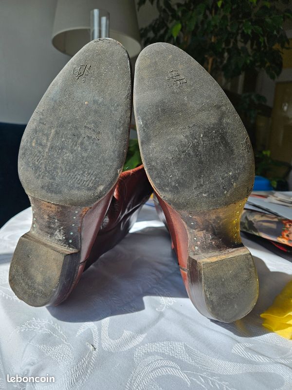 Bottes cowboy Larry Mahan 44.5 (image 5)
