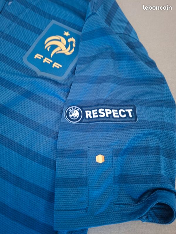 Flocage Officiel Équipe De France 2010/2012 – Ribery – Extérieur – Neuf