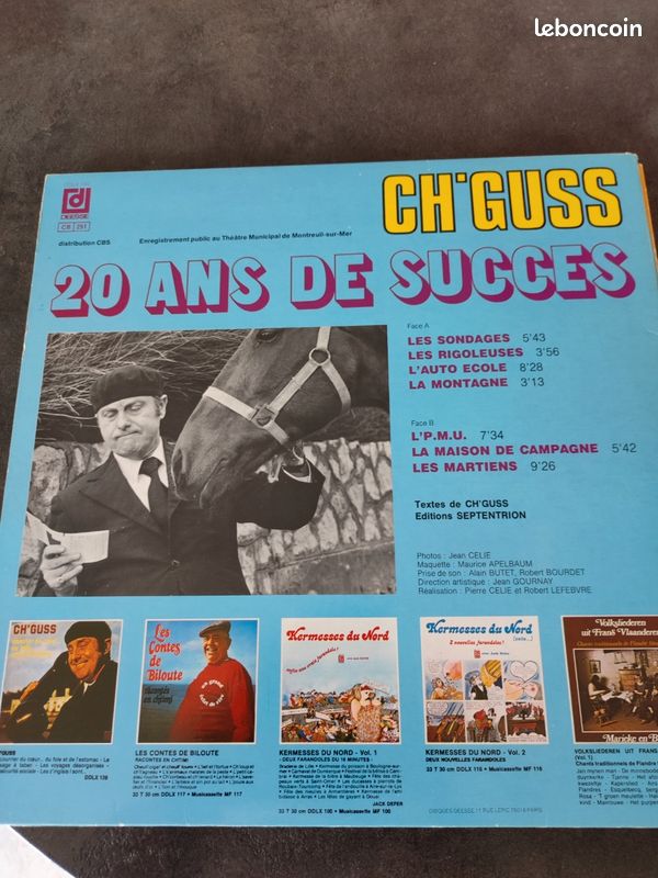 CH'GUSS - 2 vinyles (image 3)