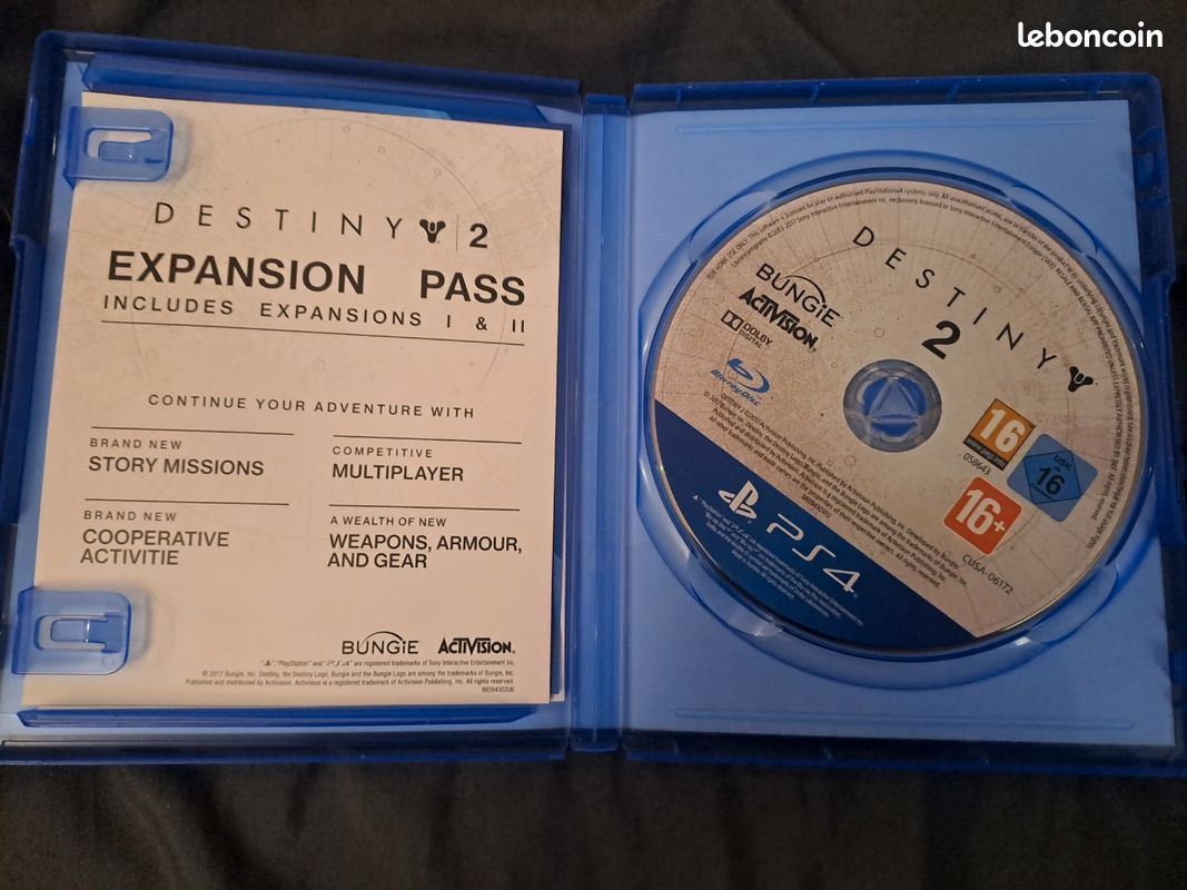 Destiny 2 Pour PlayStation 4 (PS4) - Version Française En Bon état
