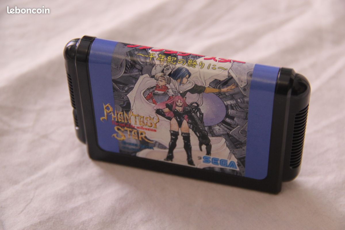 Fantasme Star IV 4 The End Of The Millennium SEGA Mega Drive Japan Original with Manual Game G-5524 (image 3)