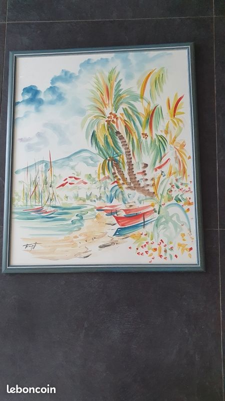 Aquarelle Martinique (image 1)