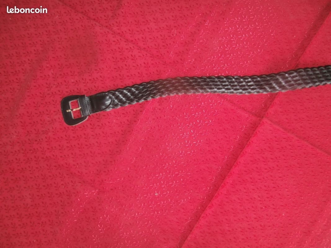 Ceinture croute de vachette 87 cm (image 3)