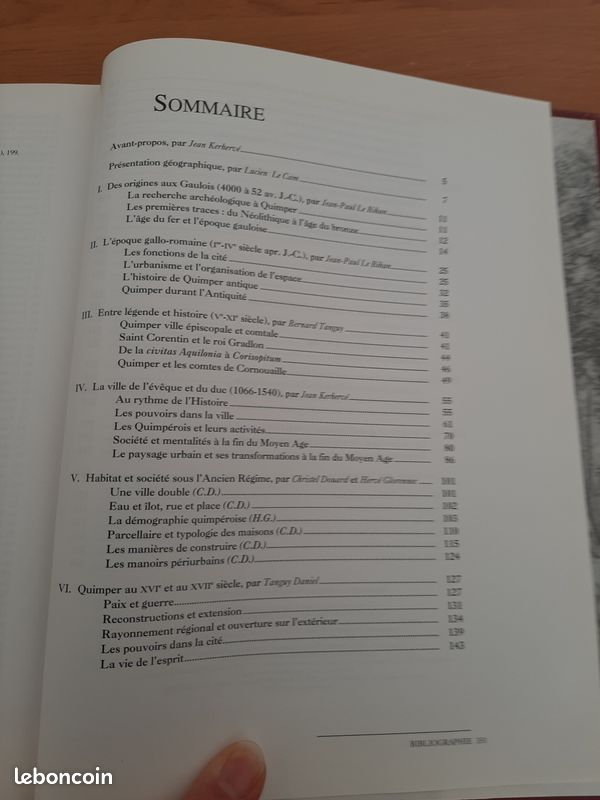 Livre grand format « Histoire de Quimper » (image 3)