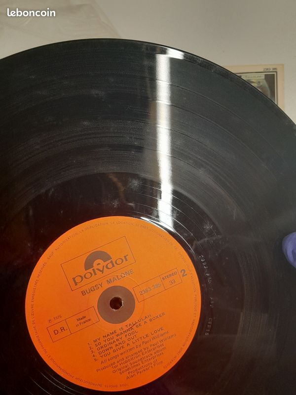Vinyle 33t Paul Williams: Bugsy Malone (Original Soundtrack Album) - Polydor (2383 385) (image 12)