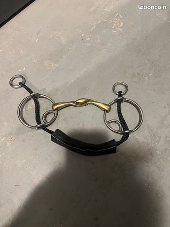 Mors De Cheval Renalde En Fer - Taille 4 3/4, Aspect Porté