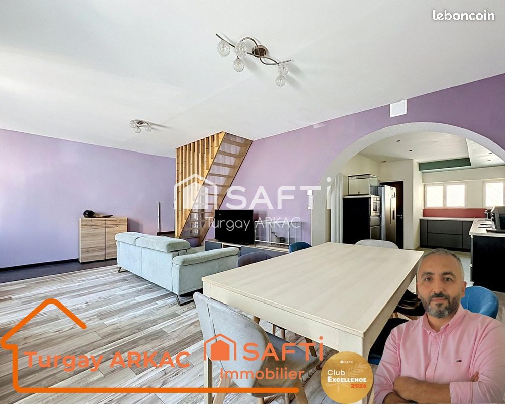 Maison 6 pièces 136 m² · à Bourgoin-Jallieu · 136 m² · 215 000 €