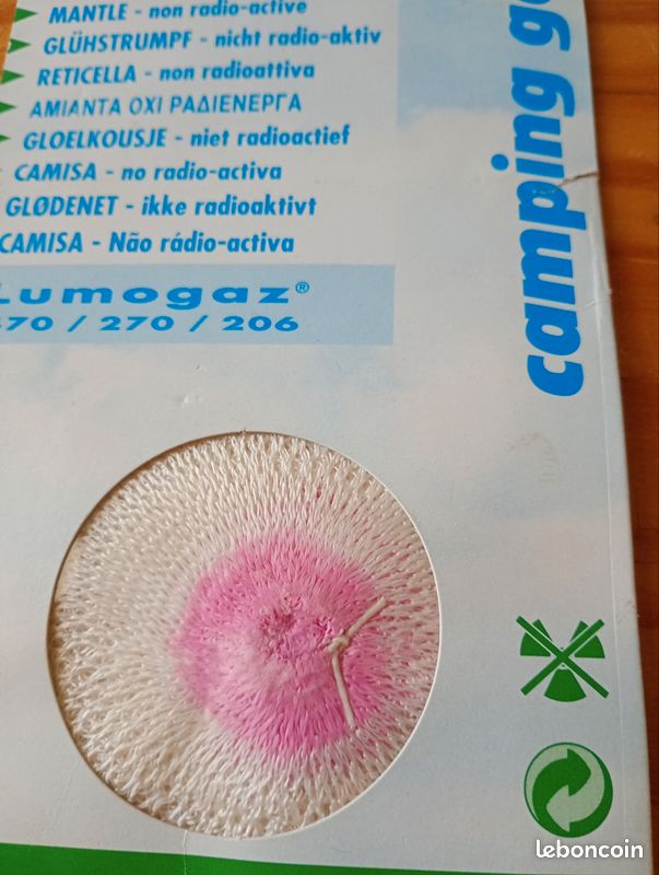 Filet pour lampe à gaz (image 1)