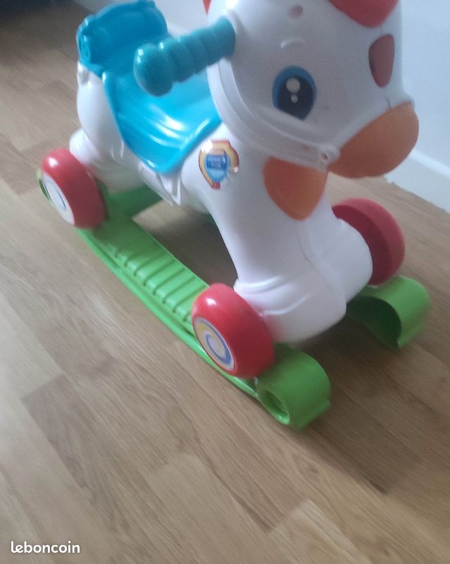 Jouet enfant cheval à bascule (image 1)