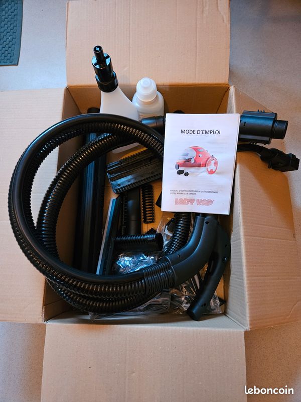 Aspirateur-vapeur LADY VAP + accessoires + fer vapeur - lectromnager