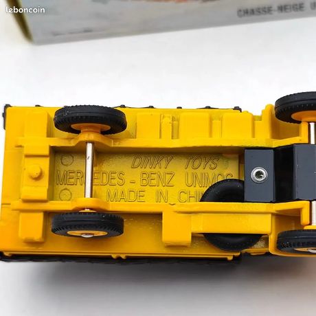 Dinky Toys Unimog Chasse-neige – échelle 1/43, Métal, Made In France, Occasion