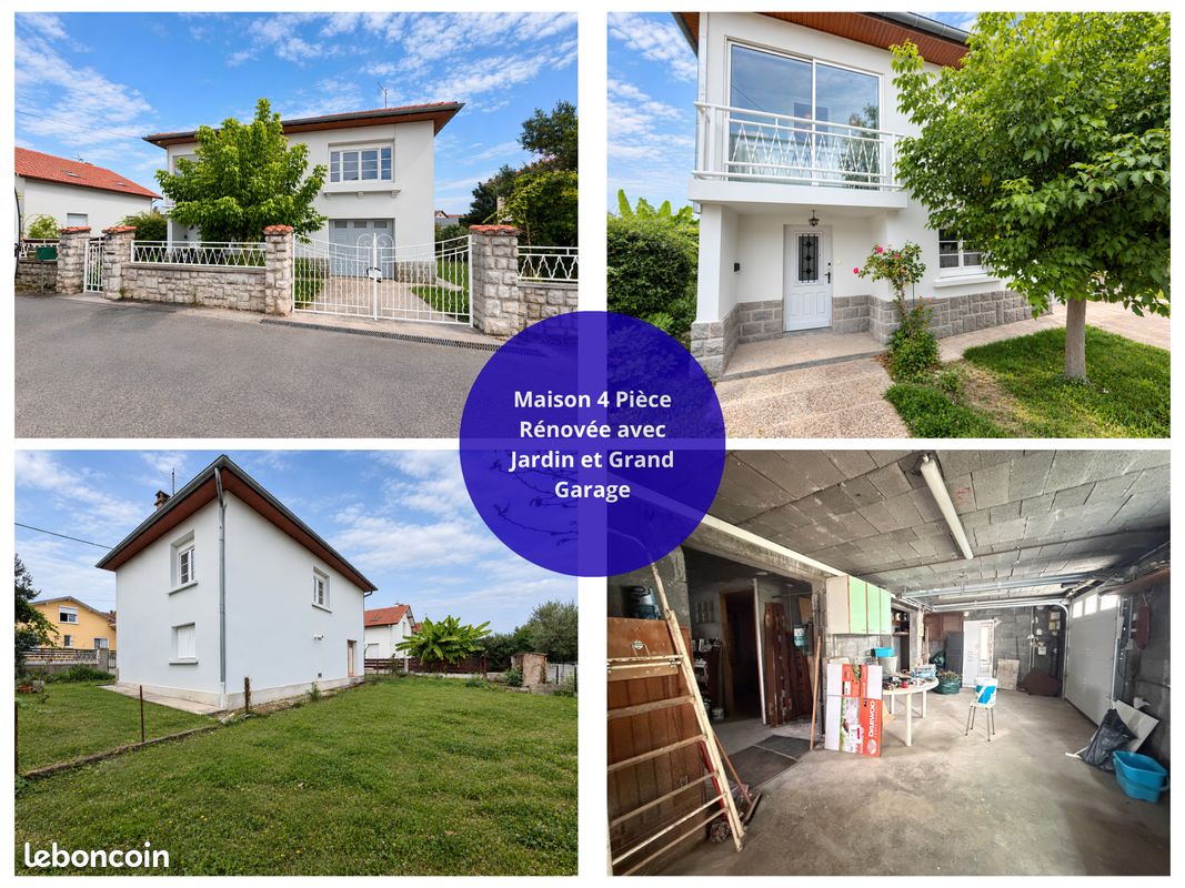 Maison 4 pièces 64 m² · à Lannemezan · 64 m² · 146 000 €