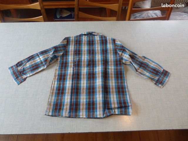Rare Blouse Vintage 70s Psychédélique - Made in France - 6 ans - NEUF avec étiquette (image 3)