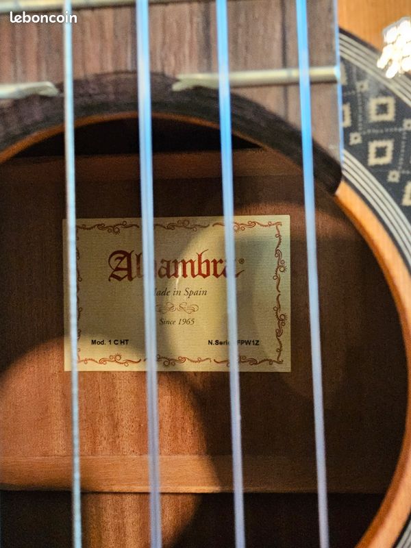 Guitare Alhambra 1C (image 3)