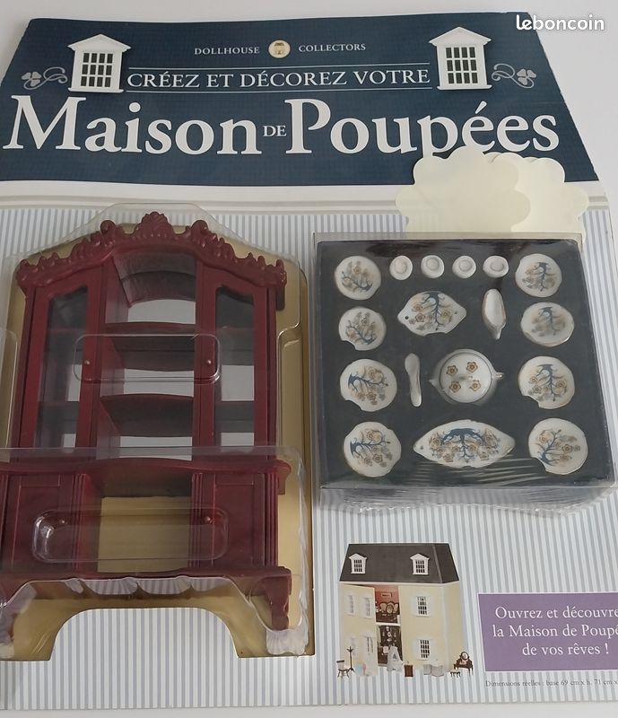 Vaisselle de poupée ancienne (Calendrier mural 2024 DIN A4