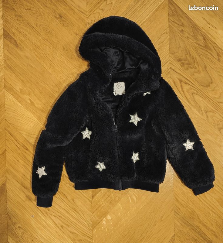 Veste en fourrure fille 8 ans (image 1)