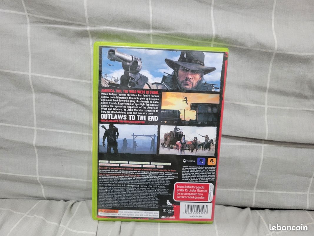 Red Dead Redemption Xbox 360 – Complet, état impeccable - Jeux vidéo