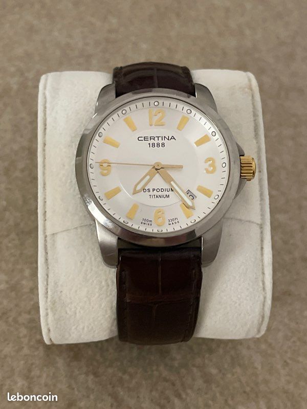 Montre Certina DS podium Montres Bijoux