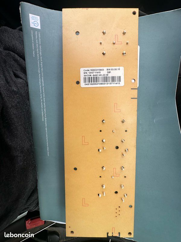 Carte électronique de commande pour lave-linge Indesit (image 2)